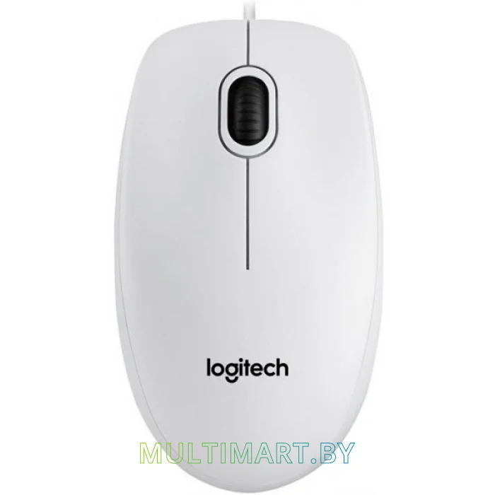 Мышь Logitech B100 (белый)